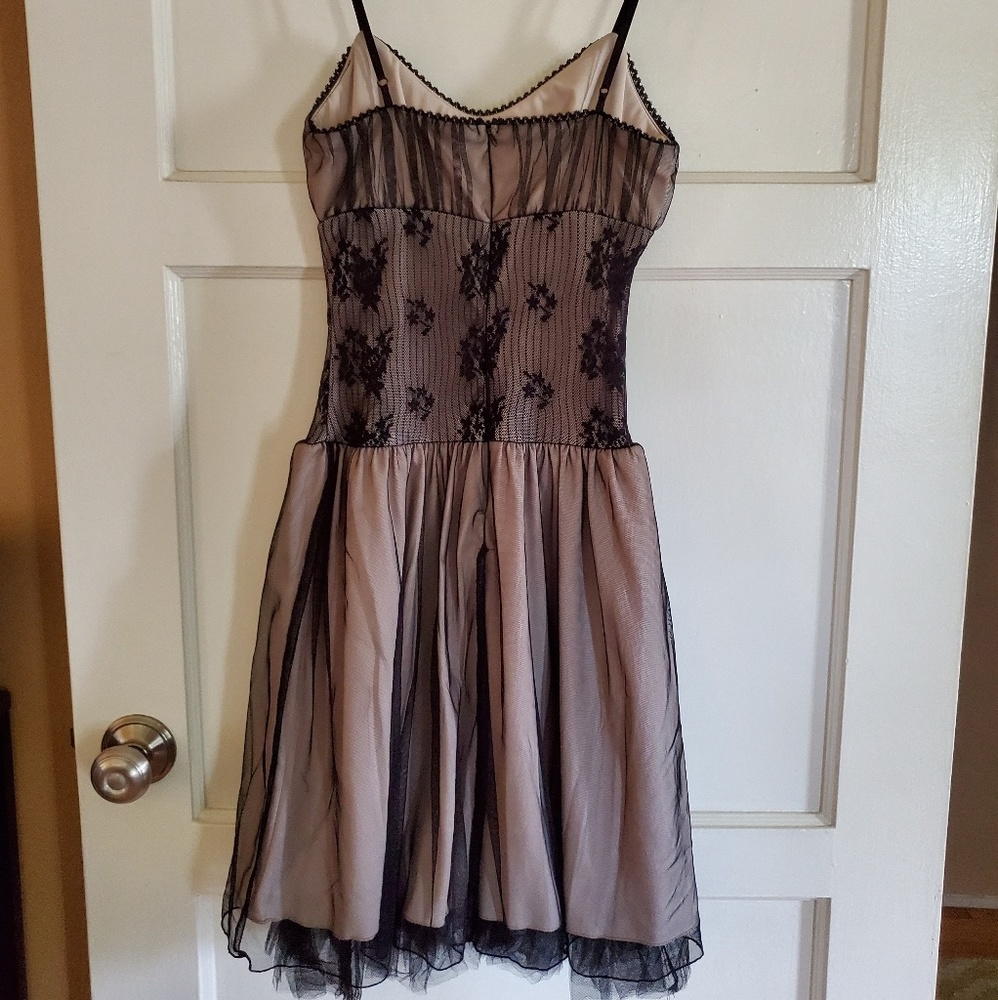 *Donated* Lace & Nude Dress - Picture 2 of 8